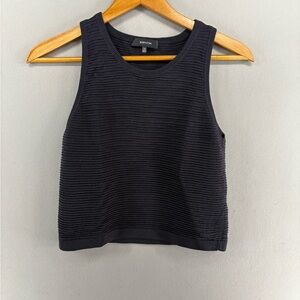 Aritzia Babaton Women Alrik Knit Top Black Size XXS